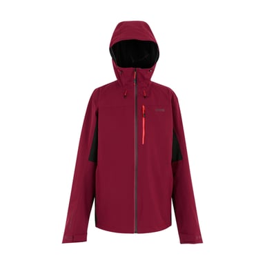 Regatta - "Birchdale II" Jacke, wasserfest für Herren (Dunkles Weinrot/Schwarz)