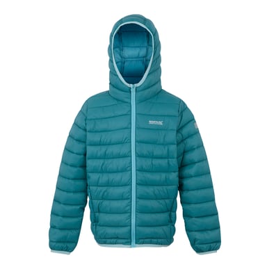 Regatta - "Marizion" Steppjacke mit Kapuze für Kinder (Blaugrau/Marineblau)