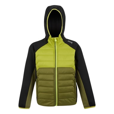 Regatta - "Kielder IX" Hybridjacke für Kinder (Nephrit Grün/Grenoble Grün/Schwarz)
