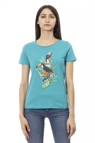 Vogelmuster T-Shirt Tr23041