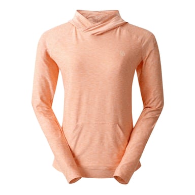 Dare 2B Damen Kapuzenpullover Sprint City besonders leicht (Helle Pfirsich Farbe meliert)
