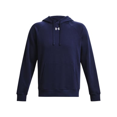 Under Armour - "Rival" Kapuzenpullover für Herren/Damen Unisex (Mitternachtsblau/Weiß)