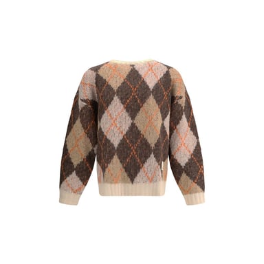 Argyle-Muster Pullover