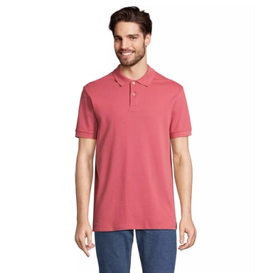 SOLS - "Pacific" Poloshirt Doppelnähte für Herren/Damen Unisex (Volksrosa)