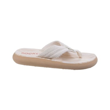 Rocket Dog Damen Sunset Slip On Sandale (Creme)