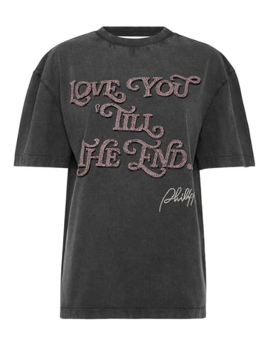 Open Back Man Fit T-Shirt Love Plein