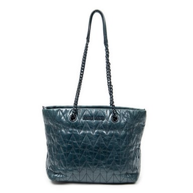 Chain Zip Tote  Umhängetasche