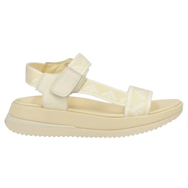 FitFlop - Damen Sandalen "Surff", Leder-Detailverarbeitung (Mildes Gelb)
