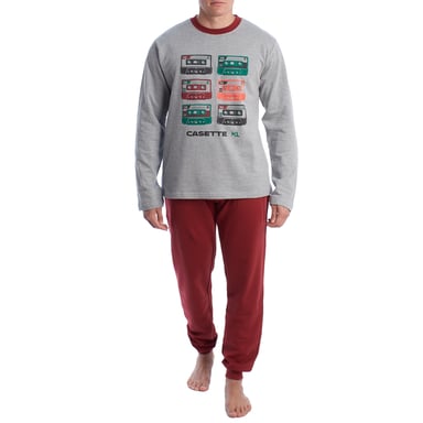 Männer Winter Plüsch Baumwolle Pyjamas KLP6