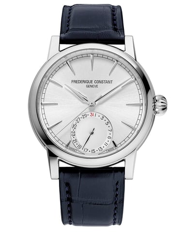 Frédérique Constant Classic Date Manufacture Blau Herren Armbanduhr FC-706S3H6