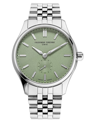 Frédérique Constant Classics Index Small Seconds Silber Herren Armbanduhr FC-530GR3B6B