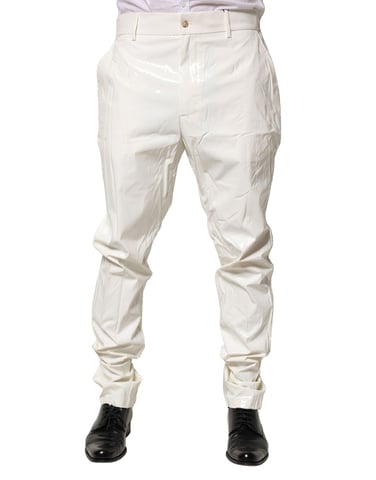 Vinyl-Hosen Slim Fit