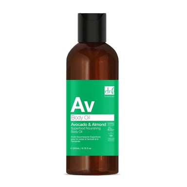 Dr Botanicals Avocado- und Mandel-Superfood Nährendes Körperöl 200 ml