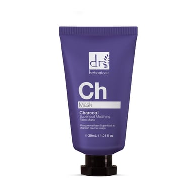 Dr. Botanicals Advanced Charcoal Superfood Mattierende Gesichtsmaske 30 ml