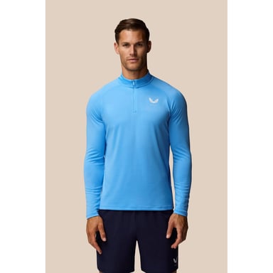 Castore Adapt Training 1/4-Zip-Oberteil aus Polyester für Herren in Grün, Sport-T-Shirts