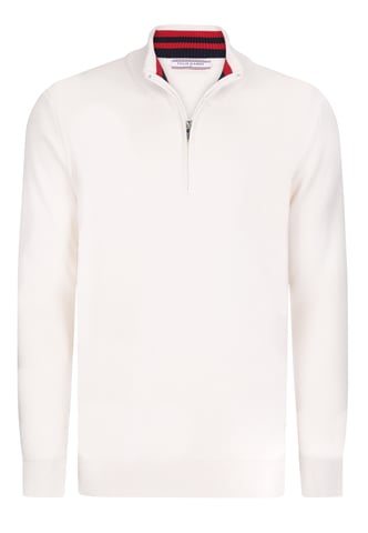Pullover Pullover Mit Halbem Reißverschluss
