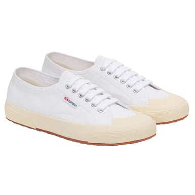 Superga - Herren/Damen Unisex Sneaker "2390 Military" (Weiß/Naturweiß)