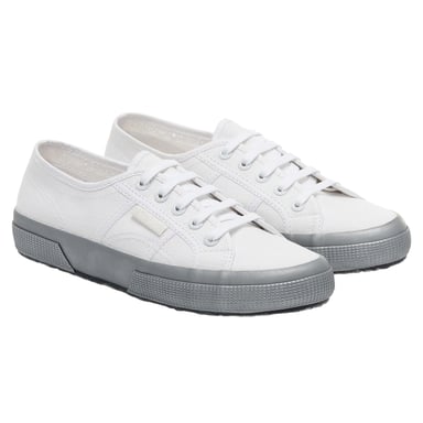 Superga - Damen Sneaker "Pearl Gum" (Weiß/Silber)