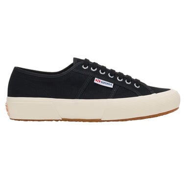Superga - Herren/Damen Unisex Sneaker "2750 OG" (Schwarz/Naturweiß)