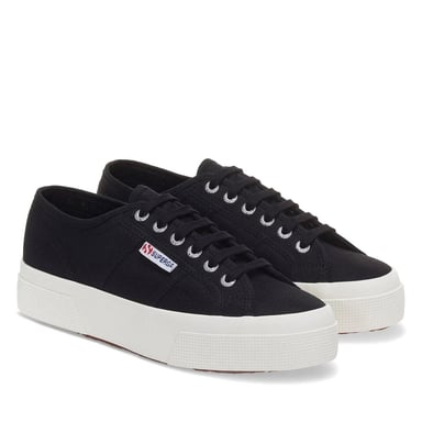 Superga - Herren/Damen Unisex Plattformen "2740" (Schwarz)