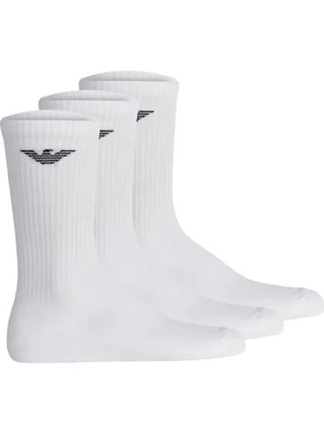Emporio Armani Herrensocken, 3er-Pack, Adler