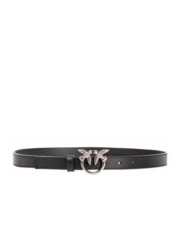Pinko Gürtel Schwarz&Silber