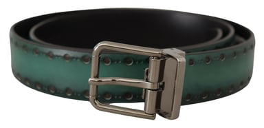 Leder Gürtel Teal