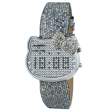 Hello Kitty Kristall-Uhr