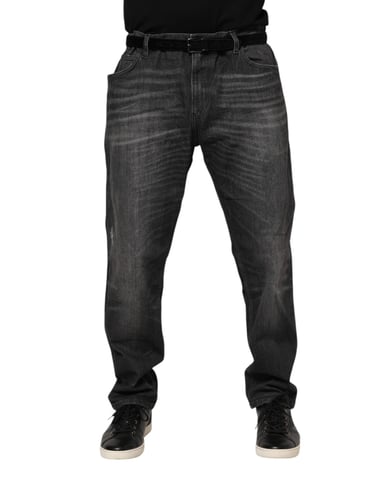 Verblasste gerade Jeans