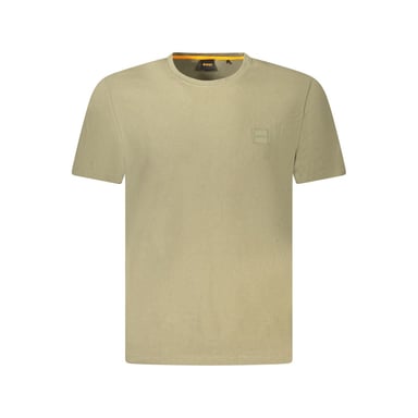 Hugo Boss Grüne Baumwoll Herren T-Shirt
