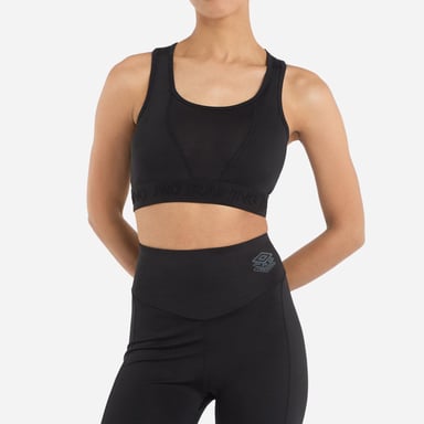Umbro - "Pro" Sport-BH für Damen - Training (Schwarz)