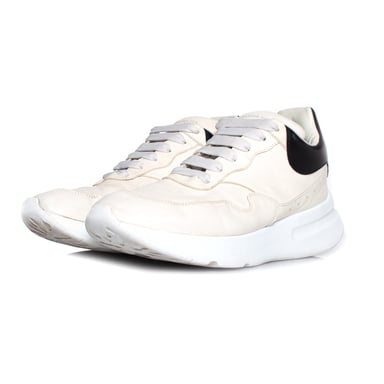 Alexander McQueen cremefarbene Turnschuhe