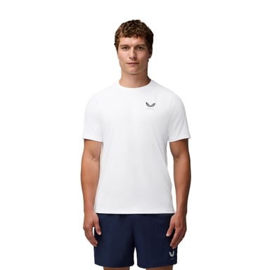 Castore Adapt Trainings-T-Shirt aus Polyester für Herren - Weiß