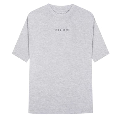 Elle - T-Shirt für Damen, Boyfriend - locker geschnitten (Grau)
