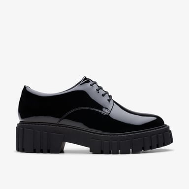 Page Walk Black Pat Schuhe