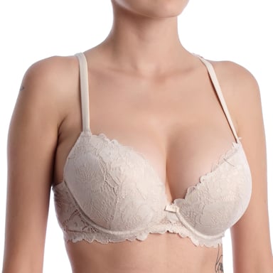 Damen Unterwired Push-up-BH SOFTY-BALCONETTE