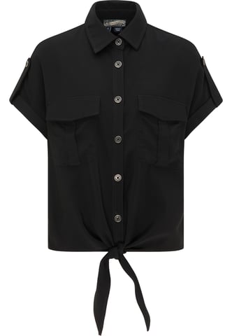 Dreimaster Bluse Damen schwarz