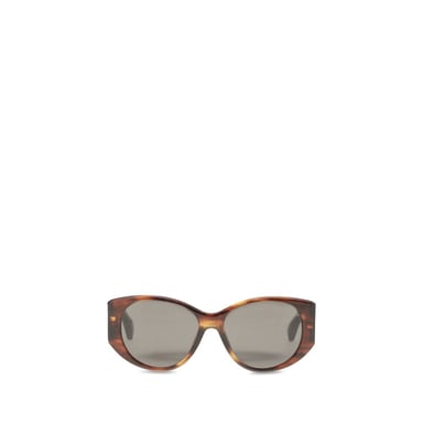 Braune Acetat-Sonnenbrille