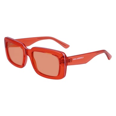 Karl Lagerfeld Orange Injected Sonnenbrille