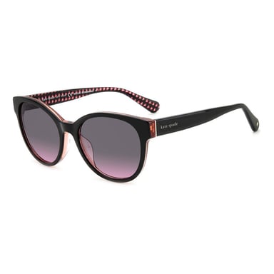 Schwarze Acetat-Sonnenbrille
