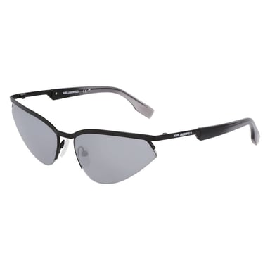 Schwarze Metall-Sonnenbrille