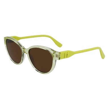 Karl Lagerfeld Gelbe Eingespritzte Sonnenbrille