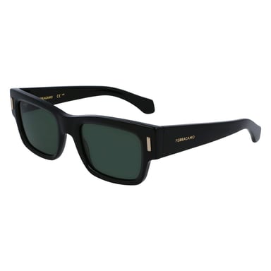 Schwarze Acetat-Sonnenbrille