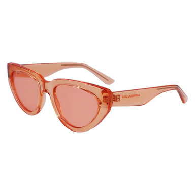 Karl Lagerfeld Orange Injected Sonnenbrille