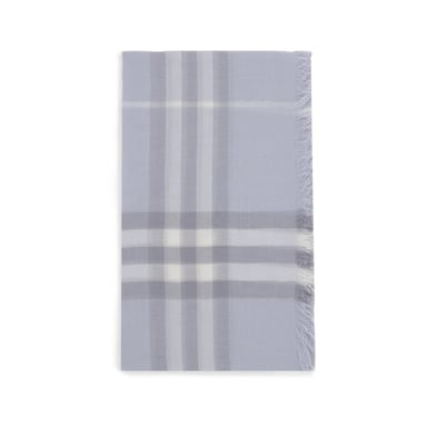 Helle Blaue Wollschal