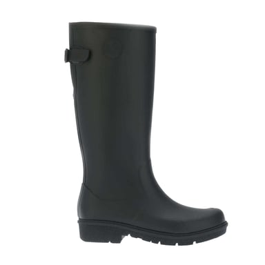 Fit Flop - Hoch geschnitten Gummistiefel für Damen, Wonderwelly Technologie (Schwarz)