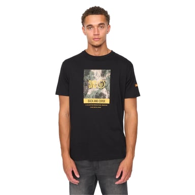 Duck and Cover - "Camostack" T-Shirt für Herren (Schwarz)