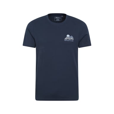 Mountain Warehouse - "Whistler" T-Shirt für Herren, kurzärmlig (Marine)