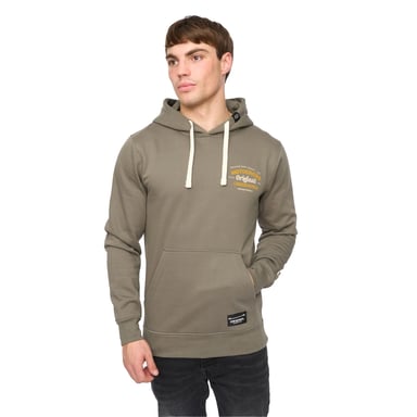 Crosshatch - "Motocross" Kapuzenpullover für Herren (Oliv)