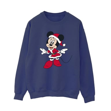 Disney - Sweatshirt für Damen - weihnachtliches Design (Dunkles Marineblau)